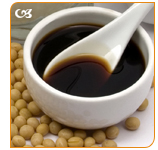 Soy Sauce is a very common condiment in every chinese restaurant.